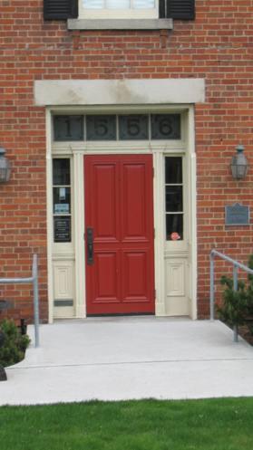 Facade Entrance, St. Peter's Rectory, 2008
