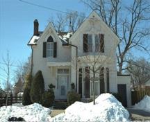 Of note is the wood frame exterior.; Town of Milton, ND.
