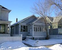 View of the front elevation of McTaggart Residence (February 2005); City of Edmonton, 2005