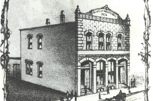 The building on an 1881 Map of Moncton