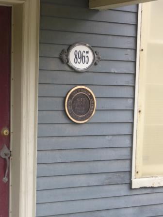 Detail view, Edward Pease House, 2008