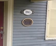 Of note is the historical plaque.; Kirsten Pries, 2008.