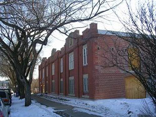 Front and north side elevation