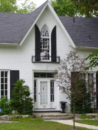 Detailed View of Facade, William Eckardt House
