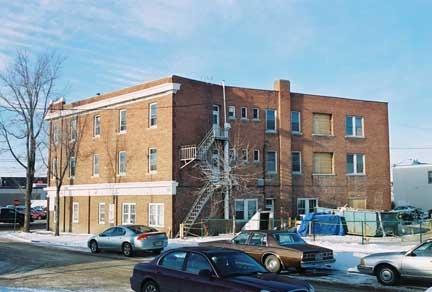 View of the Lambton Block from the rear