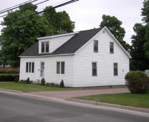 Image de la maison en 2008, vue du coin sud ouest; Bernard LeBlanc