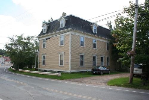 Showing back elevation