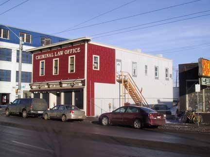 South and west facades