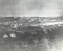 Old Town Lunenburg from Kaulbach Head ca. 1905; Courtesty of the Town of Lunenburg