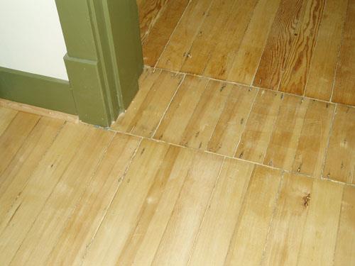 Interior, flooring detail