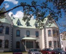 Exterior photo, main facade, Mount St. Francis Monastery, Merrymeeting Road, St. John's, NL, August 11, 2004.; HFNL 2005