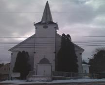 Showing front elevation; C. Cooper, 2010