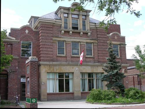 Main Façade of former Cowan Ave Fire Hall – 2006