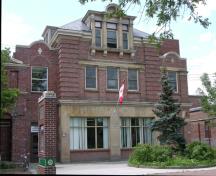Main façade of former fire hall – 2006; OHT, 2006