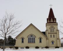 Showing front elevation; Province of PEI, Faye Pound, 2009