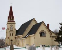 Showing back elevation; Province of PEI, Faye Pound, 2009