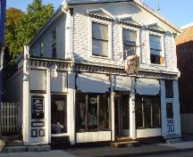 Hirtle Photograph Shop, Old Town Lunenburg, front façade, 2004; Heritage Division, NS Dept. of Tourism, Culture and Heritge, 2004
