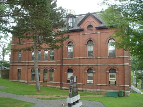 Town Hall, west elevation