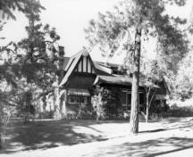 Historic view of Urquhart House; Greater Vernon Museum and Archives photo #19945, no date