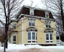 View from the southwest; Village of Dorchester