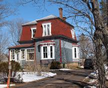 Vue du sud; Village of Dorchester