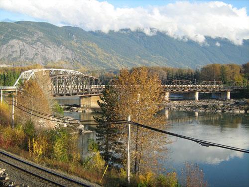 Old Skeena Bridge at Terrace, 2008