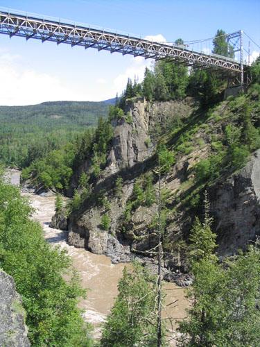 Hagwilget Bridge near Hazelton, British Columbia, 2007