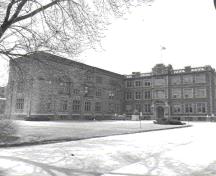 Front elevation of the Former Dominion Archives (now the National War Museum), constructed between 1904 and 1905.; (NAC, C-15204).