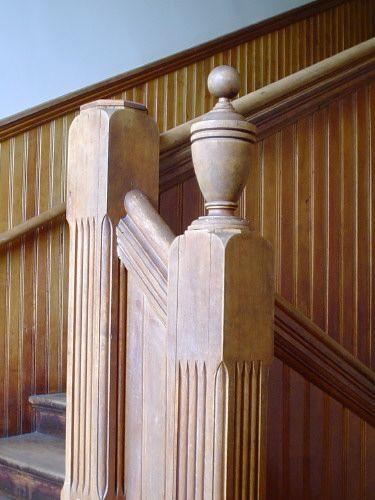 Interior staircase detail
