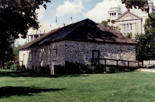 Vue de la façade latérale