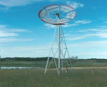View of Percival Windmill from the North, 1996.; Government of Saskatchewan, Frank Korvemaker 1996