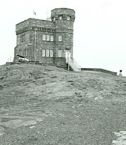 Vue de la façade latérale