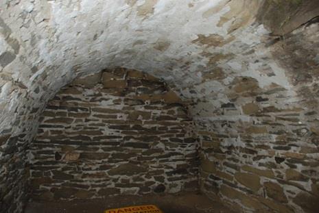 Interior of shelter