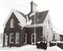 Exterior photo; (E. Tumak, Architectural History Branch, Parks Service, February 1991.)