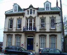 Front Elevation, the Benjamin Wier House, Halifax, 2004.; Heritage Division, Nova Scotia Department of Tourism, Culture and Heritage, 2004