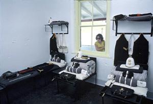 Casernement de casemate de la batterie inférieure