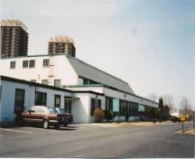 CFRB Hamilton (HMCS Star), view from the north east; built 1943, DND NSDWB designer.; (Ann Gillespie, 1992).