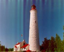 Vue générale de la station de phare : annexe.; Department of Fisheries & Oceans Canada/Département de pêches et océans Canada