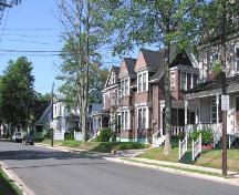 Heritage Conservation District II, Truro, partial Dominion Streetscape, 2004; Heritage Division, NS Dept. of Tourism, Culture and Heritage, 2004