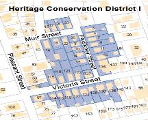 Map of Heritage Conservation District I, Truro, 2004; Courtesy of the Town of Truro