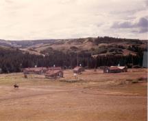 Vue de l'est-sud-est, 1948.; Parks Canada Agency/Agence Parcs Canada, 1948.