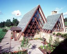 Vue générale du site de Alexander Graham Bell , 1981.; Parks Canada Agency / Agence Parcs Canada, J. Steeves, 1981