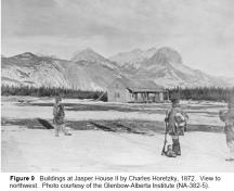 General view showing the open nature of the site which both delineates its extent and provides visual access from the roadbeds of the Canadian National Railway mainline.; Parks Canada Agency / Agence Parcs Canada, n.d.