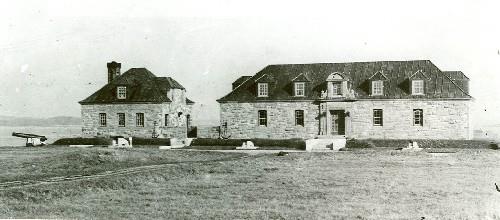 Vue de la façade latérale