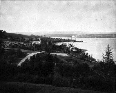 Vue des environs du quai de Westfield