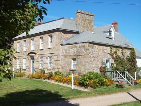 Élévation du coin de l'édifice