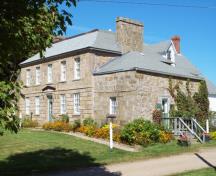 Élévation du coin de l'édifice; PNB 2009