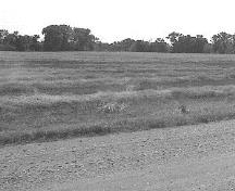 Vue des champs environnants de fort Dufferin.; Parks Canada Agency / Agence Parcs Canada.