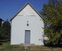 Front view of The A.A. Hall, 2003.; Government of Saskatchewan, J. Kasperski, 2003.