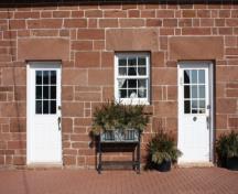 West elevation detail; Province of PEI, F. Pound, 2009